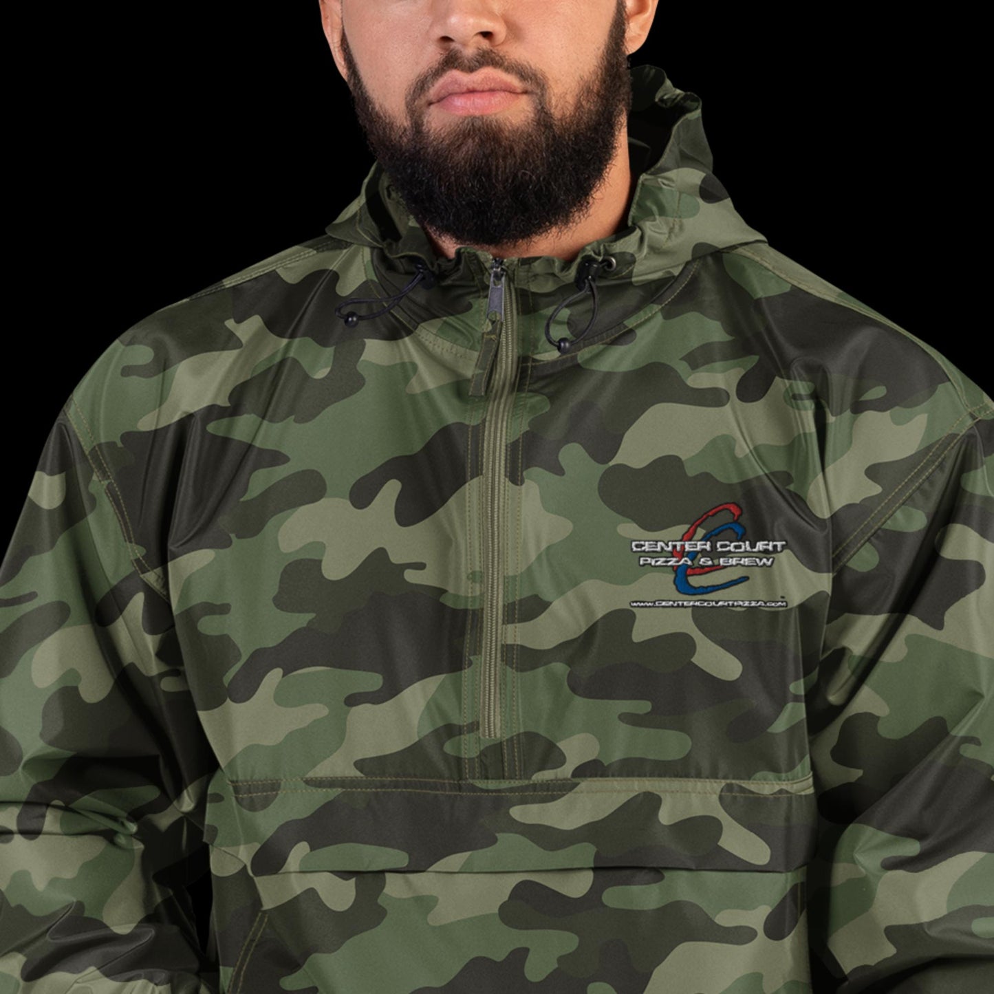 Embroidered Champion Packable Jacket