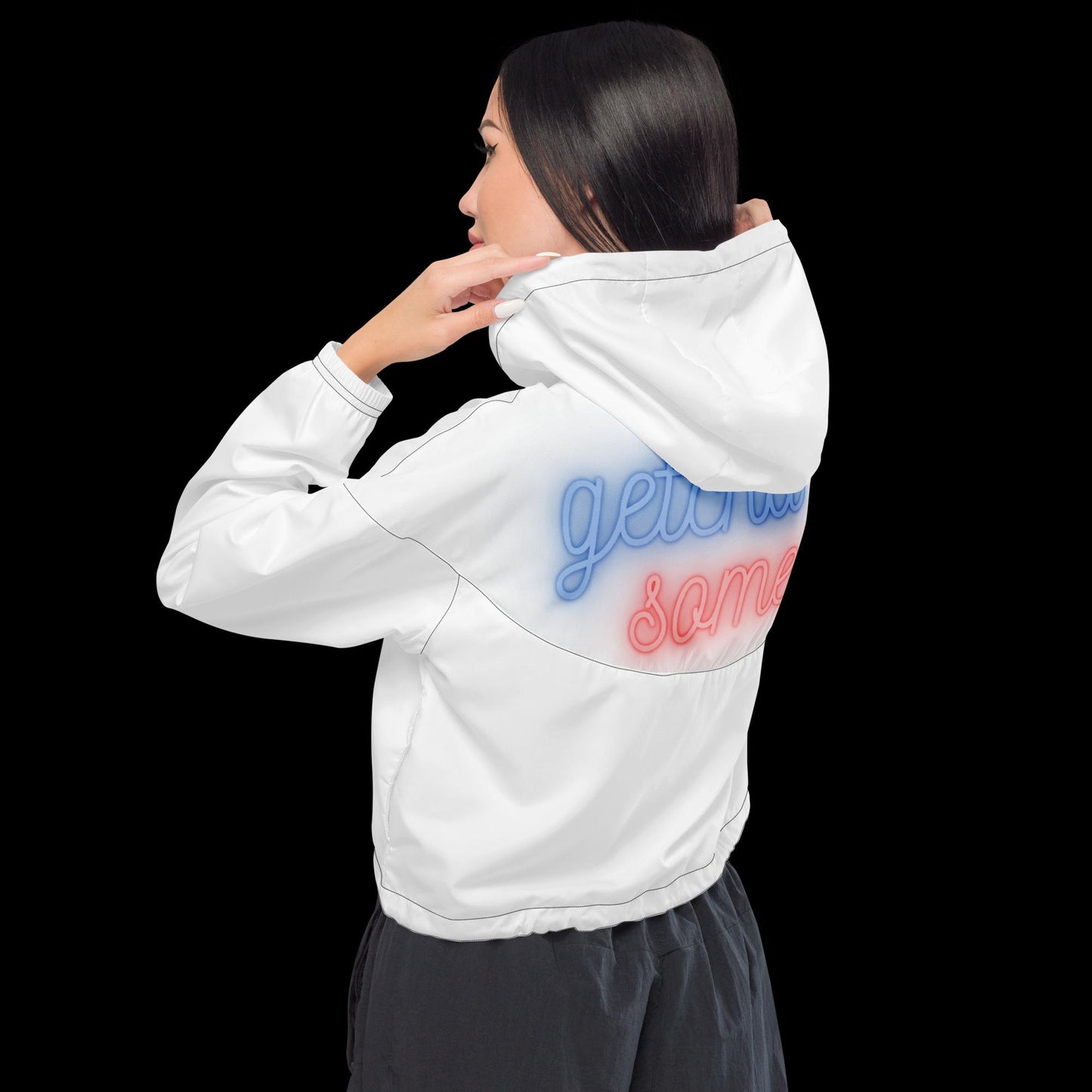 Women’s cropped windbreaker
