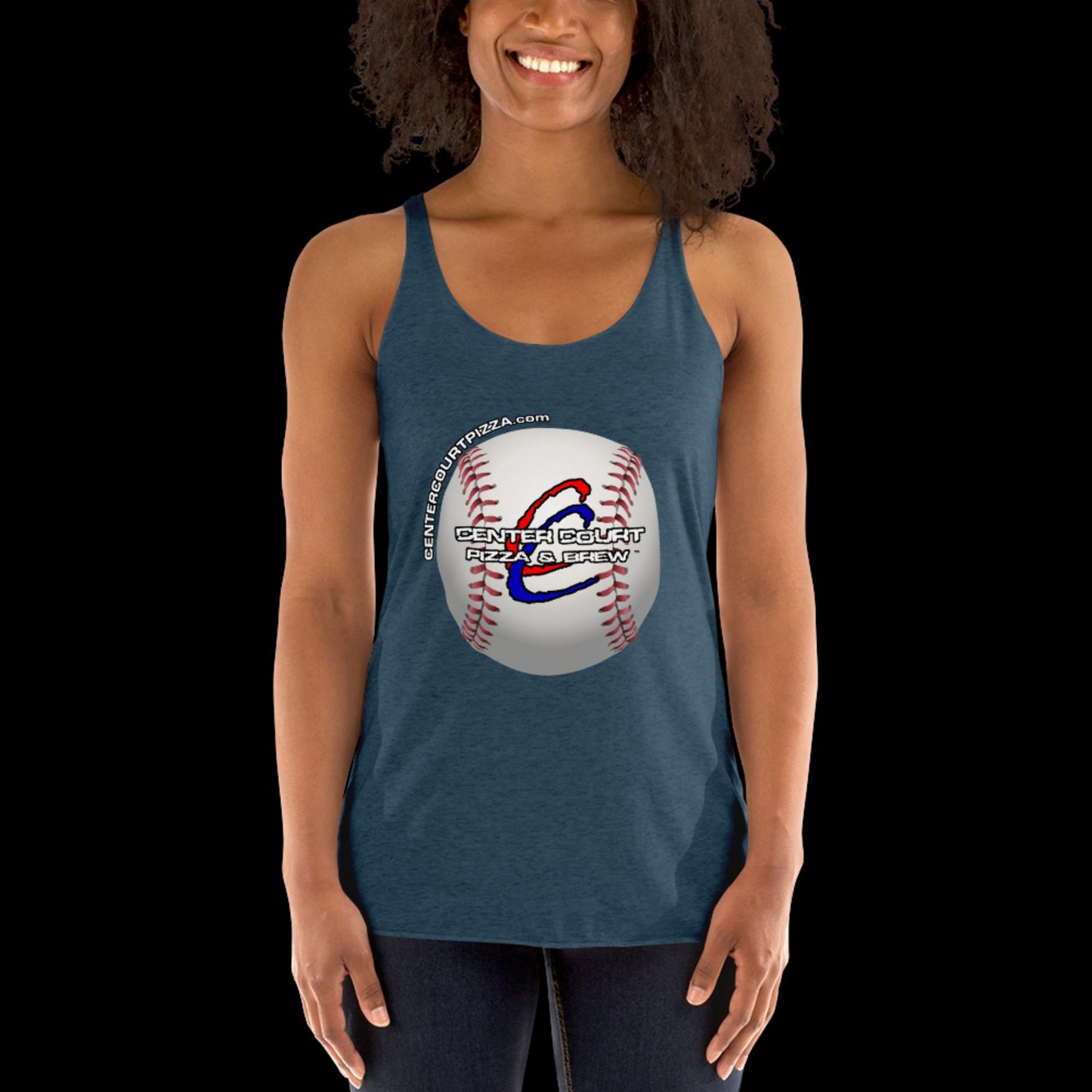 Women's Baseball Racerback Tank