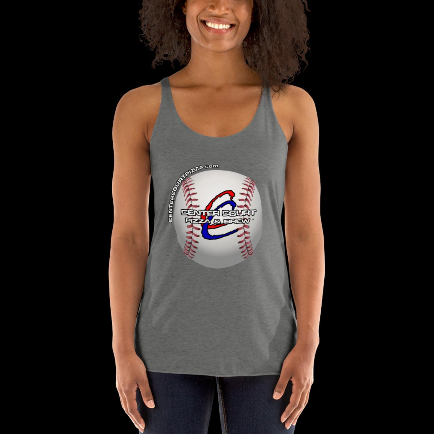 Women's Baseball Racerback Tank