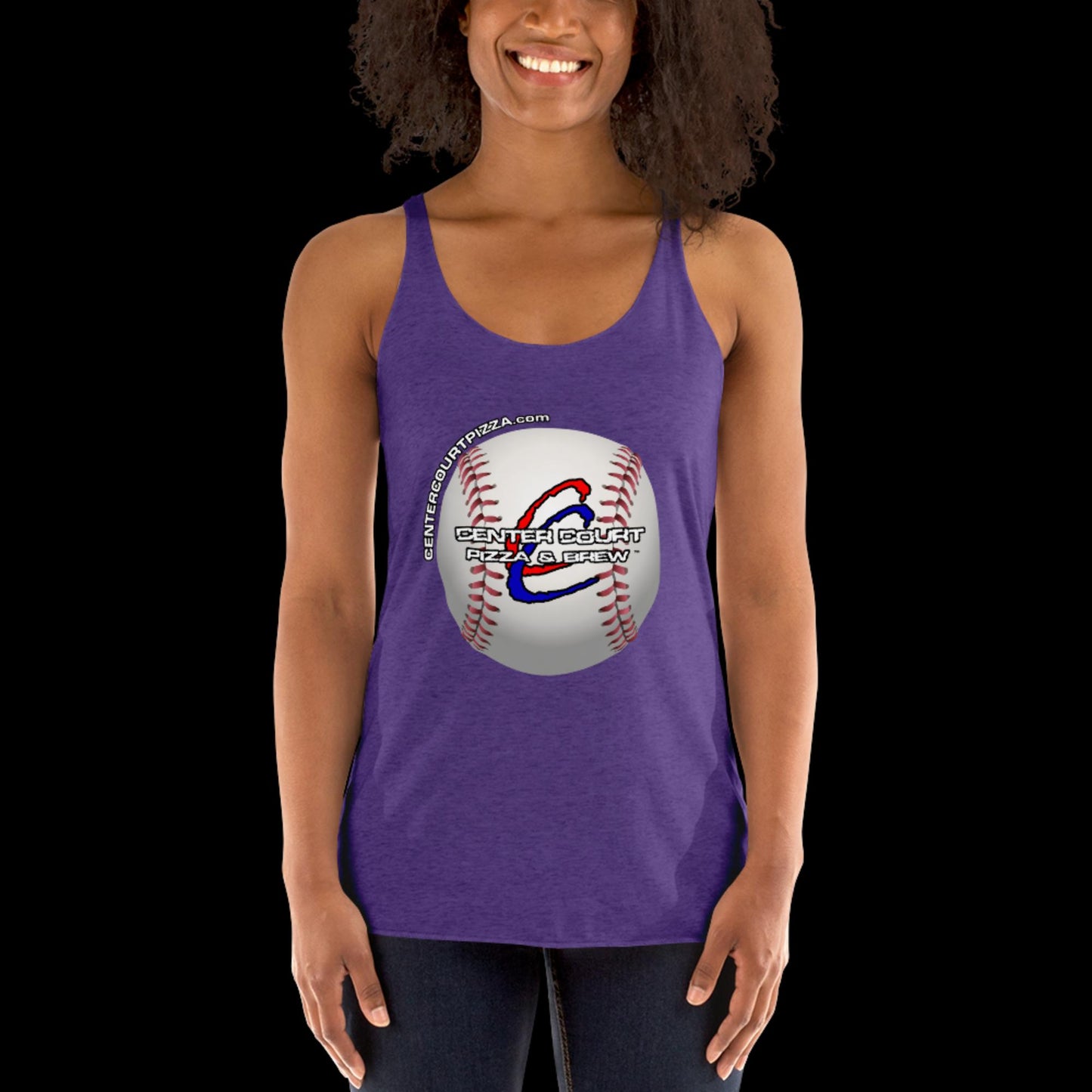 Women's Baseball Racerback Tank
