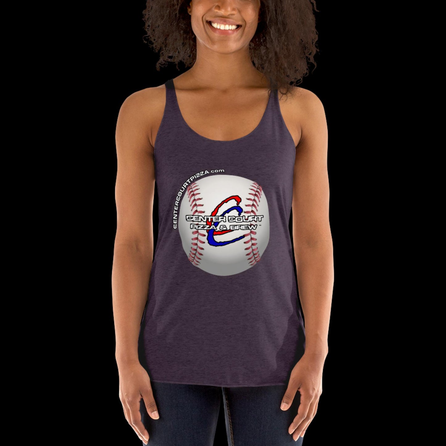 Women's Baseball Racerback Tank