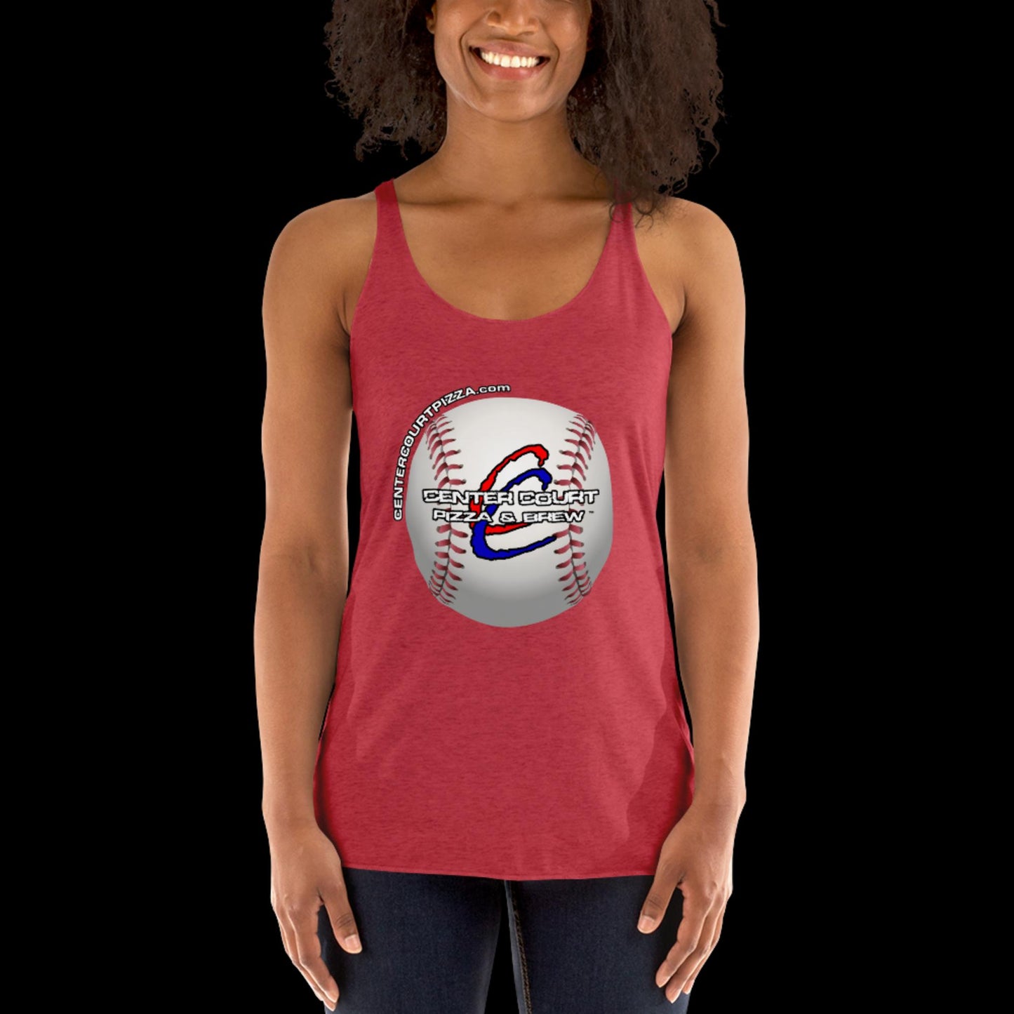 Women's Baseball Racerback Tank
