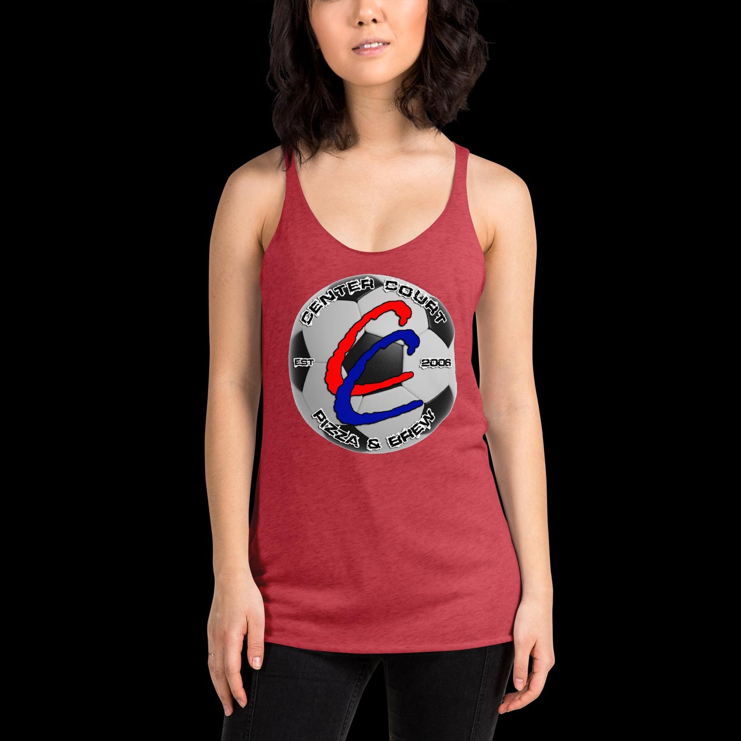 Women's Soccer Racerback Tank
