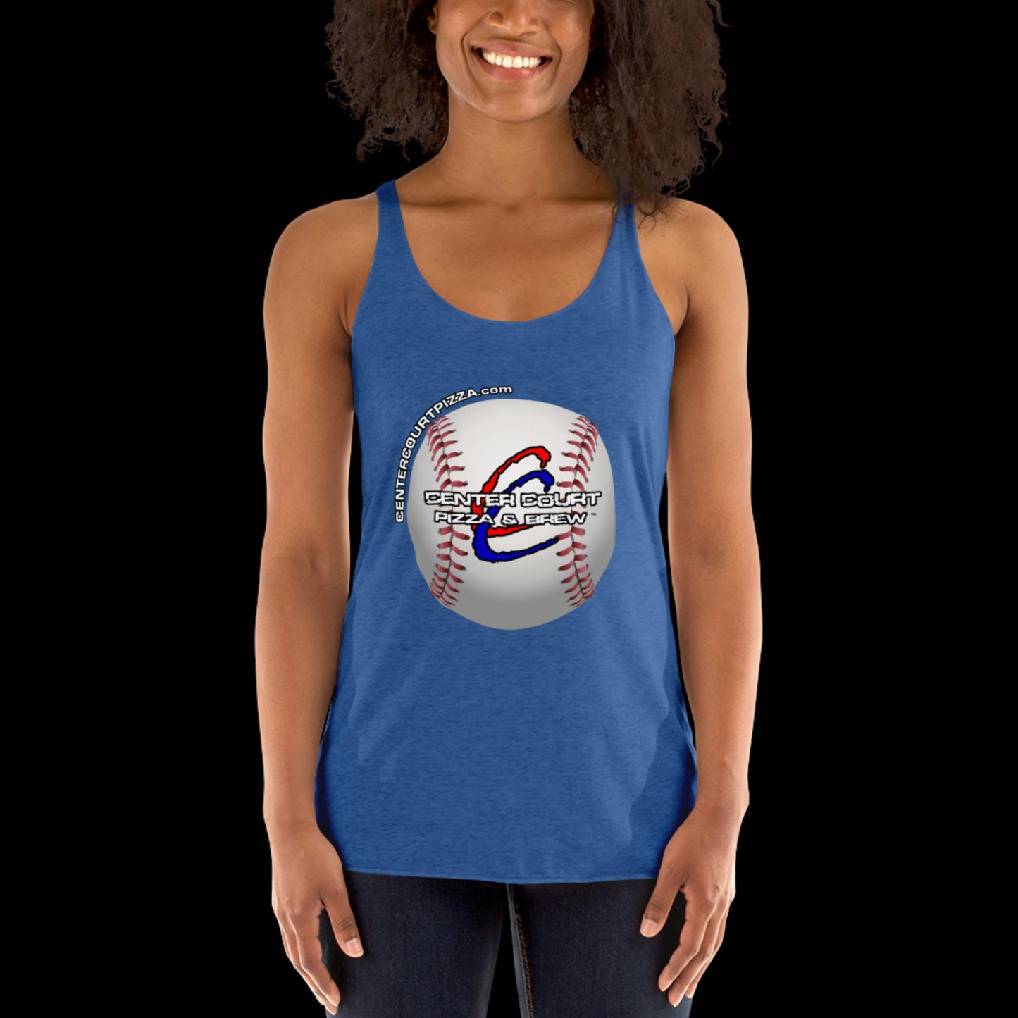 Women's Baseball Racerback Tank