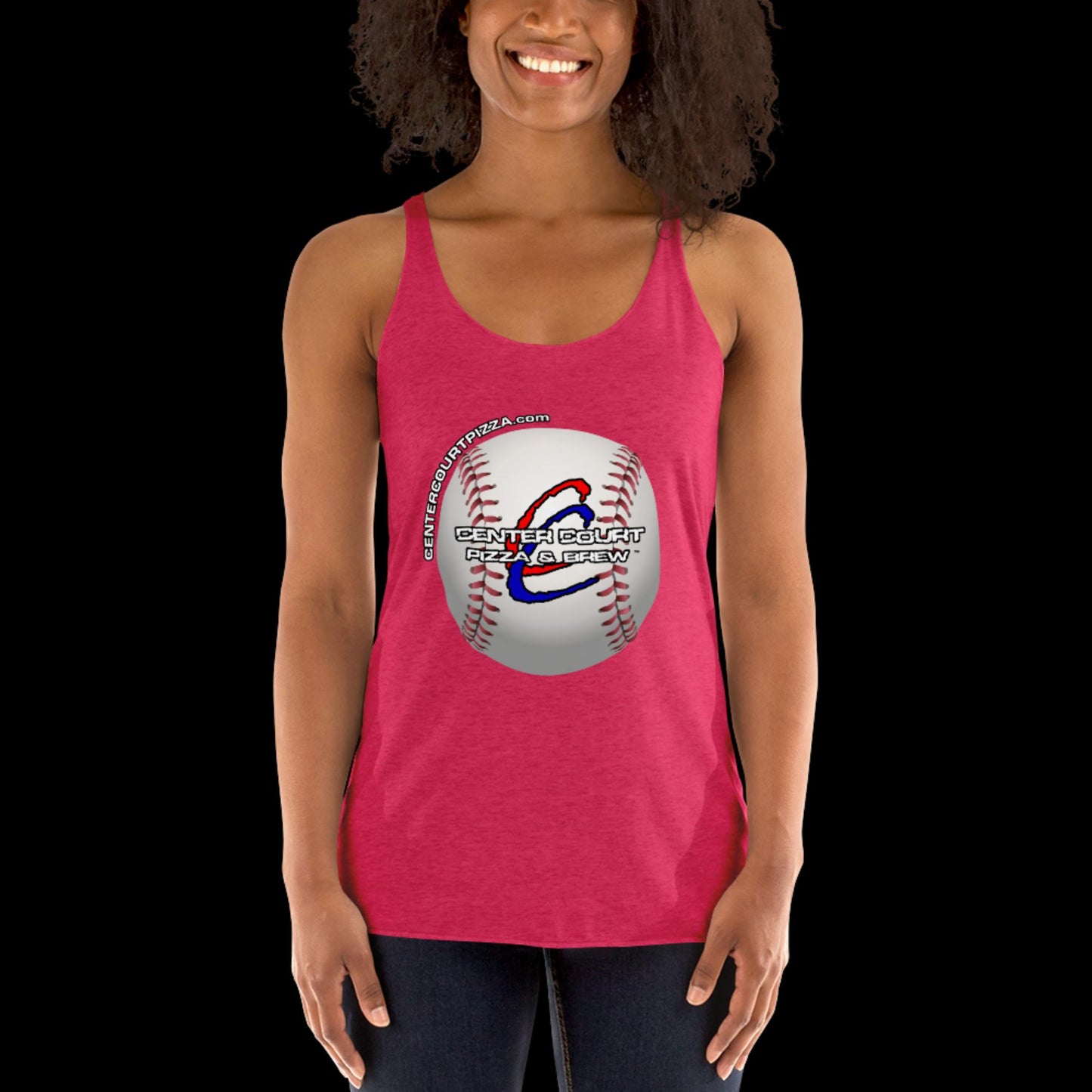 Women's Baseball Racerback Tank