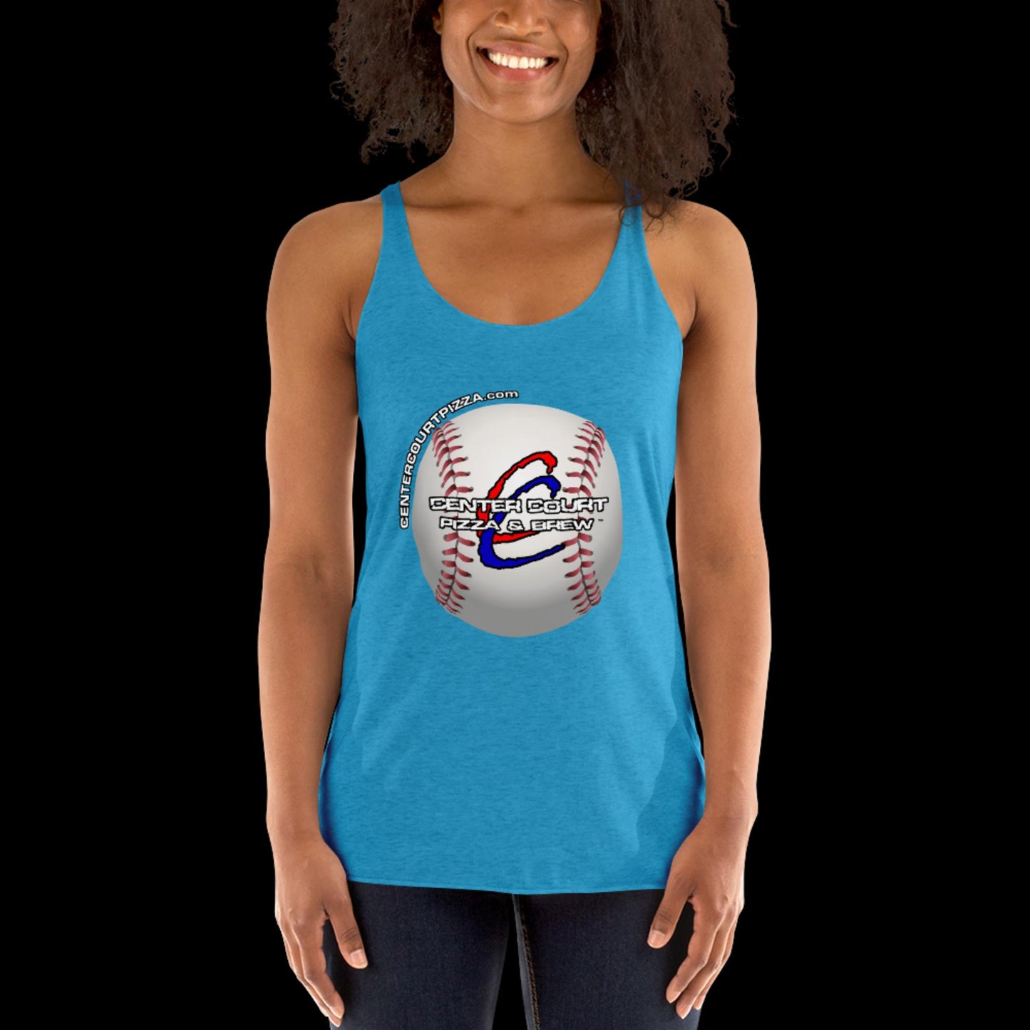 Women's Baseball Racerback Tank